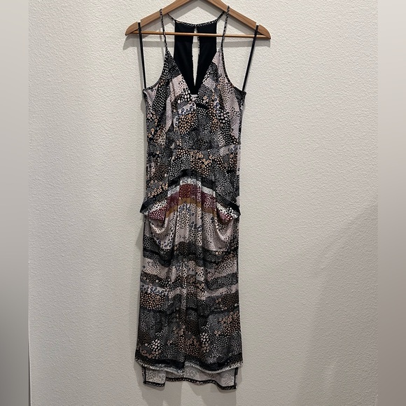 BCBGeneration Della Drape Midi Dress - Picture 2 of 5